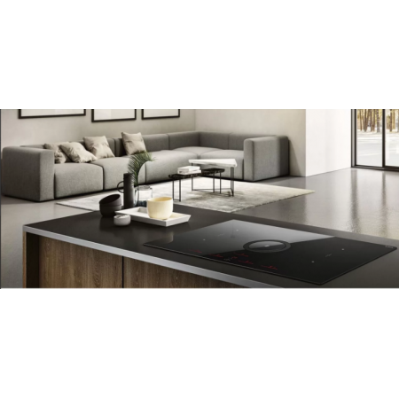 Индукционная варочная панель со встроенной вытяжкой Elica NikolaTesla  SWITCH BL/F/83 А-3